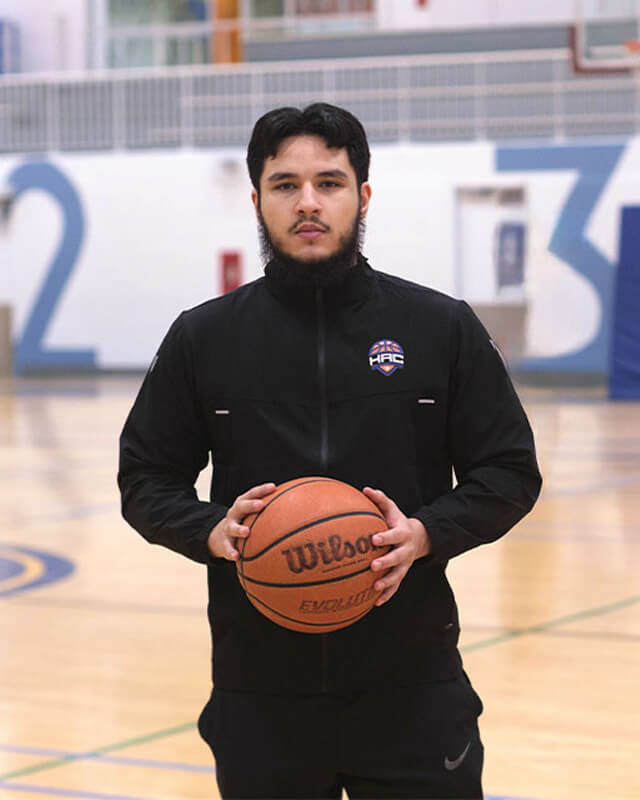 portrait of ali abo saada hoops academy canada's basketball trainer